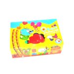 رنگ انگشتی ۶ رنگ آریا با بسته‌بندی شفاف و رنگ‌های شاد مخصوص کودکان