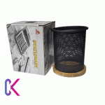 جاقلمی ترکیبی چوب و فلز با طراحی کلاسیک و کیفیت ساخت بالا مناسب میز کار اداری