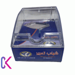 جا کاغذی ۱۰ در ۱۰ سانتی‌متری شفاف شهاب تحریر با طراحی ساده و مقاوم برای نظم‌دهی میز کار