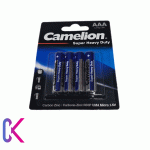 بسته ۴ عددی باتری نیم قلمی کملیون غیر آلکالاین مناسب برای دستگاه‌های کم مصرف و قابل استفاده طولانی مدت