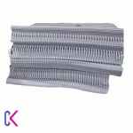 نمای نزدیک دفتر سیمی شده با سیم فلزی