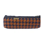 جامدادی تک زیپ کپیتال، رنگ سرمه‌ای و نارنجی، جمع‌وجور و مقاوم، مناسب نگهداری لوازم تحریر دانش‌آ