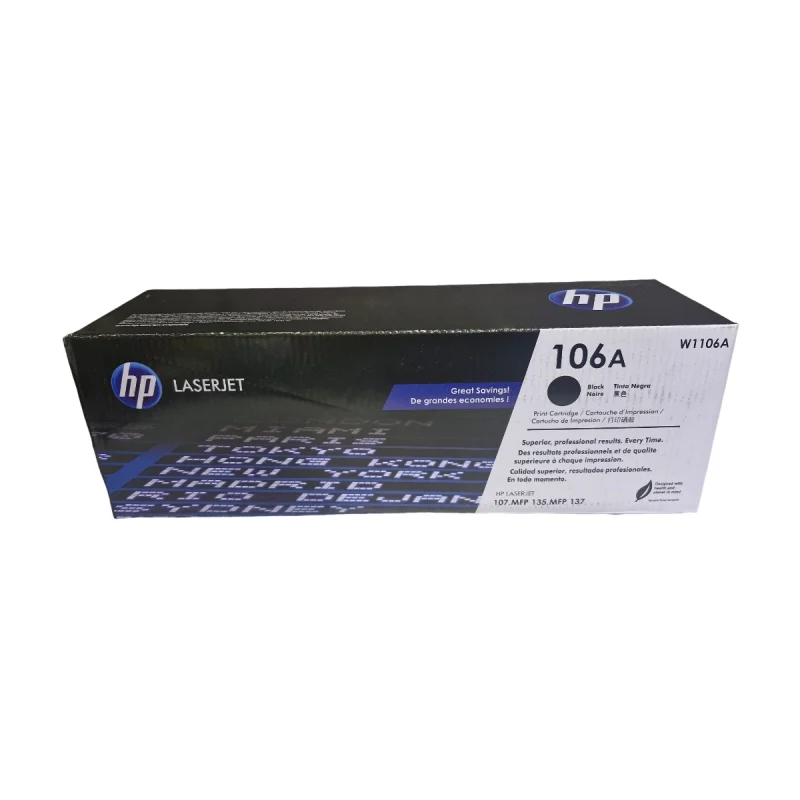 کارتریج لیزری مشکی HP 106A - Image 1