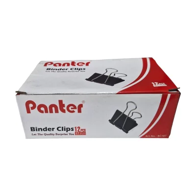 گیره دوبل سایز ۴۱ – نگهداری ۱۵۰ برگ کاغذ سفید ۸۰ گرم